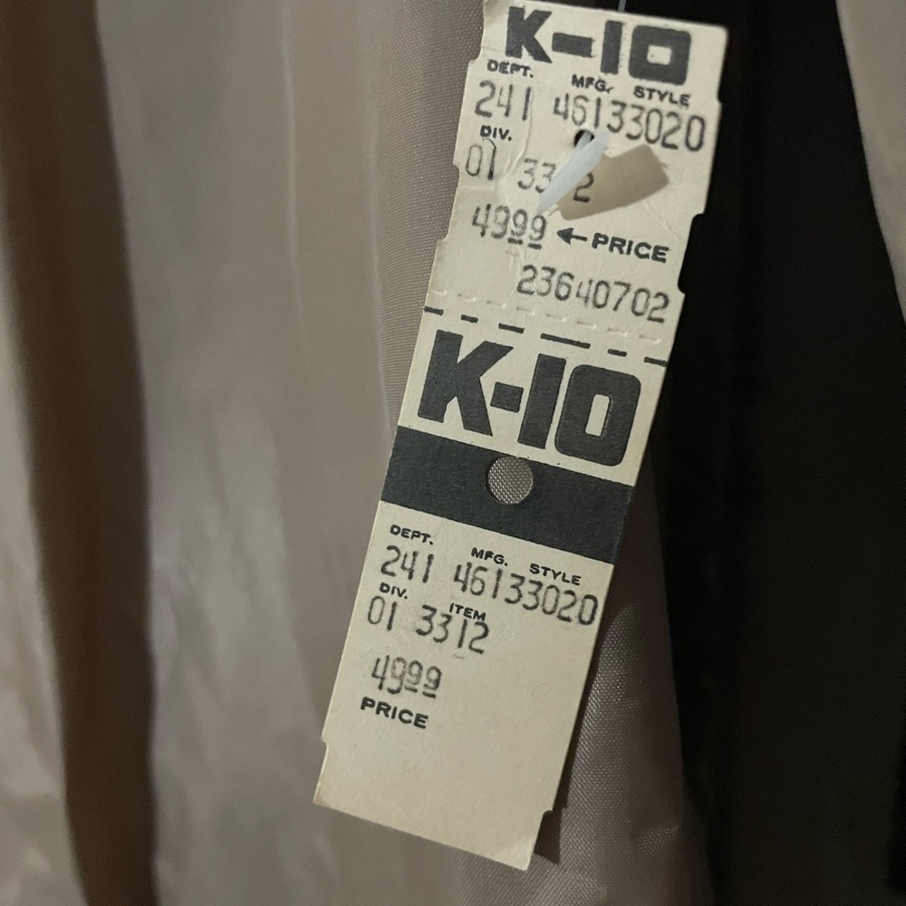 NWT Vintage Trench / Rain Coat - Picture 11 of 14